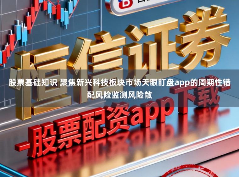 股票基础知识 聚焦新兴科技板块市场天眼盯盘app的周期性错配风险监测风险敞